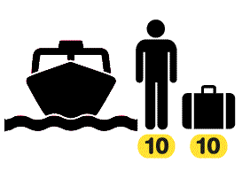 water taxi estándar